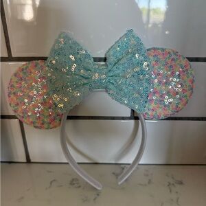 Sequin Minnie Mouse Ear Headband